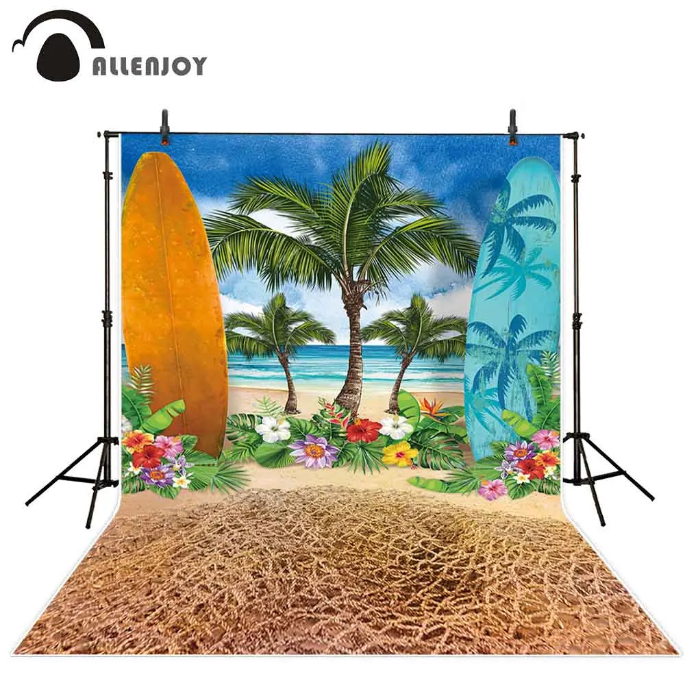 Allenjoy backdrop for photographic studio summer tropical beach sea coconut tree sky surfboard background photobooth photocall
Allenjoy backdrop for photographic studio summer tropical beach sea coconut tree sky surfboard background photobooth photocall
