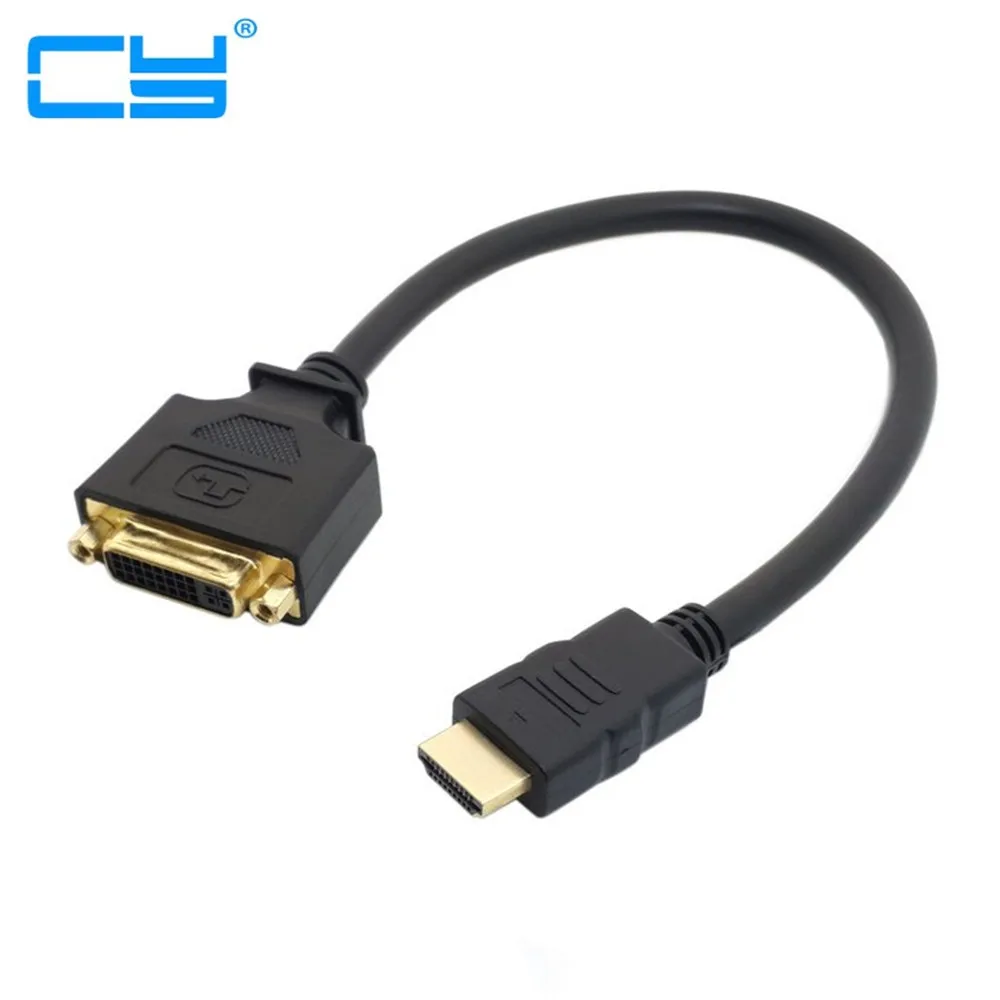 HDTV Cable HDMI-Compatible to DVI Female Adapter Computer-TV Set-Top Box Display Connection Line DVI Female to HDMI-Male cable
HDTV Cable HDMI-Compatible to DVI Female Adapter Computer-TV Set-Top Box Display Connection Line DVI Female to HDMI-Male cable