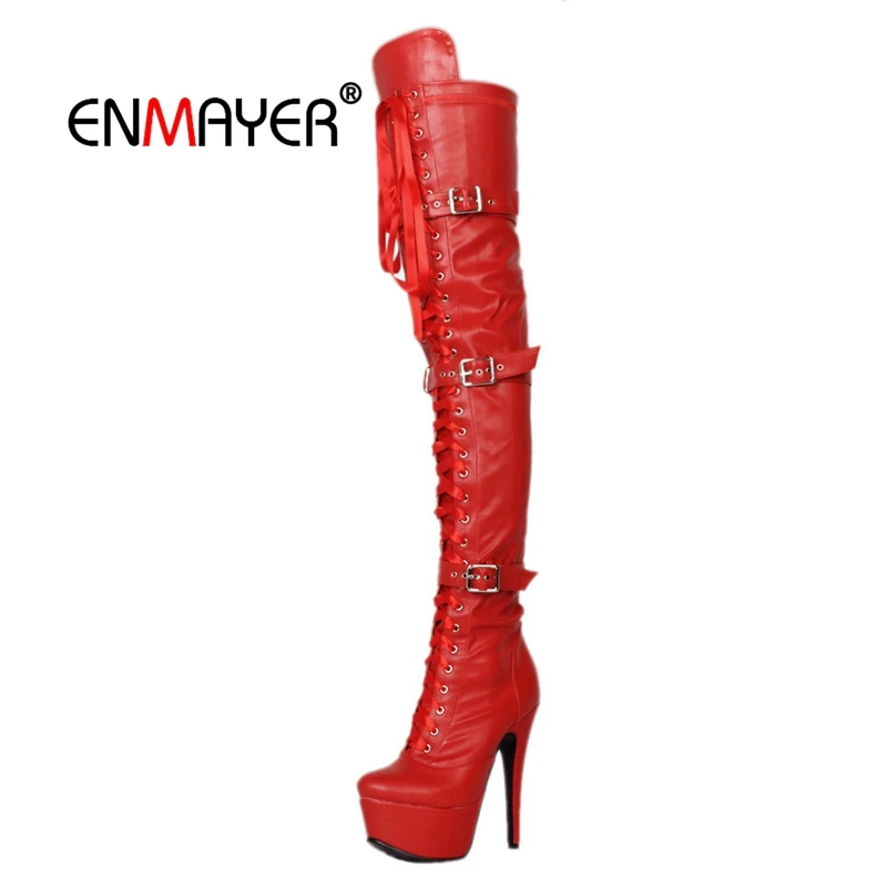ENMAYER Woman Over The Knee High boots Women Shoes Winter Shoes Thigh high booty Big size 32-43 Leather Fashion Boots Zip CR2029
ENMAYER Woman Over The Knee High boots Women Shoes Winter Shoes Thigh high booty Big size 32-43 Leather Fashion Boots Zip CR2029