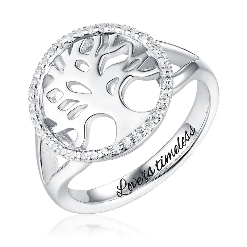 AILIN Personalized Family Tree of Life Mother's Ring Silver 925 Jewelry Engraved Tree Ring Gift For Mom Rings For Women
AILIN Personalized Family Tree of Life Mother's Ring Silver 925 Jewelry Engraved Tree Ring Gift For Mom Rings For Women