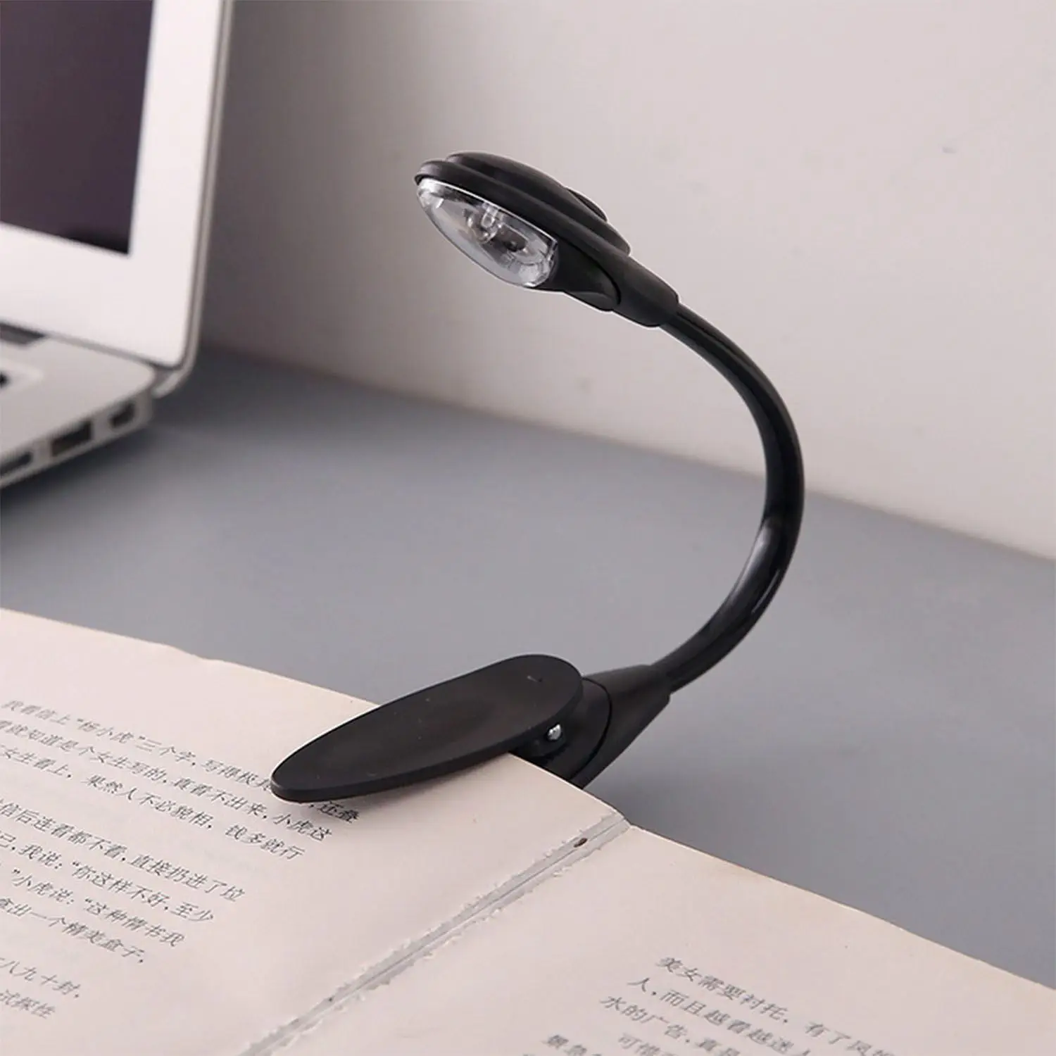 Mini Flexible Clip-on Bright Booklight LED Travel Book Reading Lamp White Light book holder small table lamp light small gifts B
Mini Flexible Clip-on Bright Booklight LED Travel Book Reading Lamp White Light book holder small table lamp light small gifts B