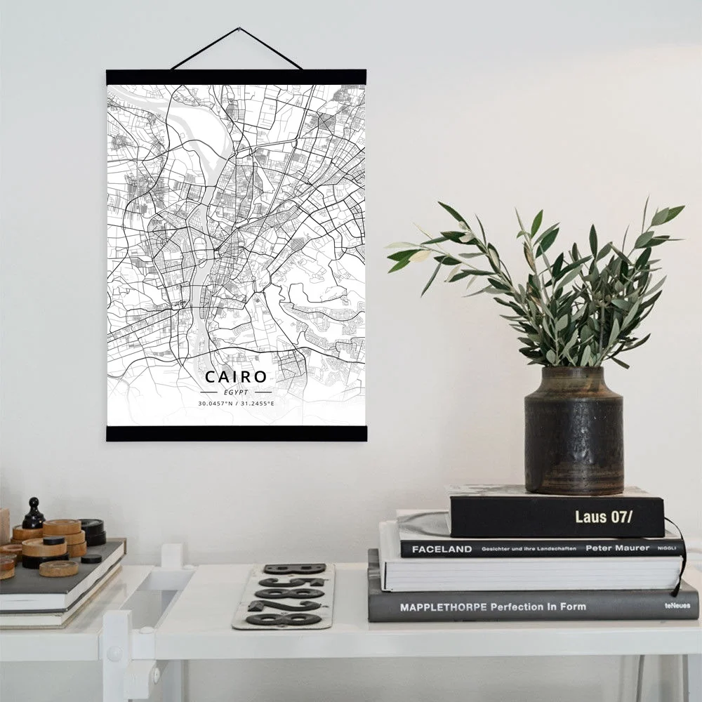 Cairo, Egypt City Map Wooden Framed Canvas Painting Home Decor Wall Art Print Pictures Poster Hanger
Cairo, Egypt City Map Wooden Framed Canvas Painting Home Decor Wall Art Print Pictures Poster Hanger