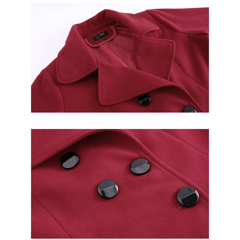 10XL Extra large size Autumn Winter Woolen Jacket Women Slim Long Wool Coat Young Women High quality Double breasted Overcoat
10XL Extra large size Autumn Winter Woolen Jacket Women Slim Long Wool Coat Young Women High quality Double breasted Overcoat