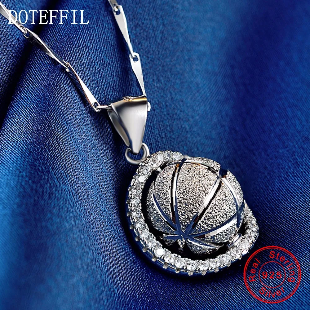 10mm Bead Pendant Necklace Woman 925 Silver Round Necklace Fashion Charm AAAA Zircon Luxury Brand Necklace Jewelry
10mm Bead Pendant Necklace Woman 925 Silver Round Necklace Fashion Charm AAAA Zircon Luxury Brand Necklace Jewelry