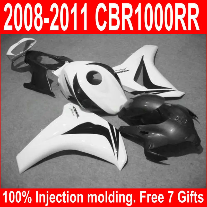 Новый комплект обтекателей для литья под давлением для Honda CBR1000RR 08 09 10 11 комплект обтекателей черного и белого цветов CBR1000RR 2008-2011 DZ29
Новый комплект обтекателей для литья под давлением для Honda CBR1000RR 08 09 10 11 комплект обтекателей черного и белого цветов CBR1000RR 2008-2011 DZ29