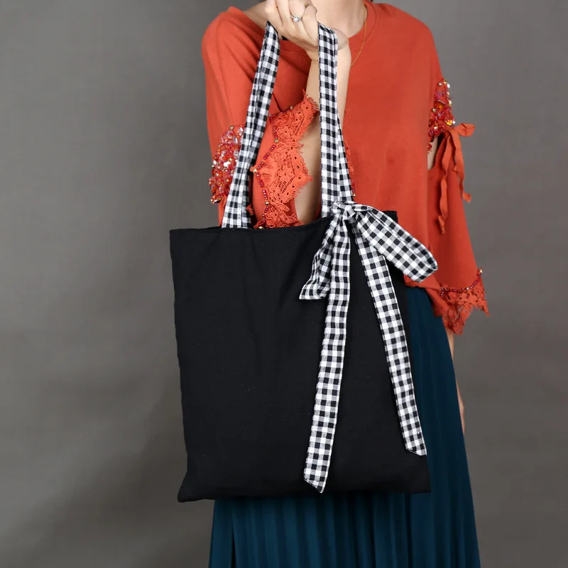 Women Canvas Handbag bowknot Shoulder bag Female Large Capacity Ladies Beach Bag Women Canvas Tote Shopping Handbags black
Women Canvas Handbag bowknot Shoulder bag Female Large Capacity Ladies Beach Bag Women Canvas Tote Shopping Handbags black