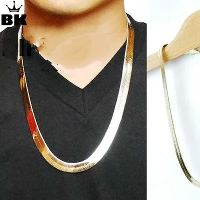 Золотая цепочка с елочкой в стиле хип-хоп 75*1 1*0 2 см золотая ожерелье высокого