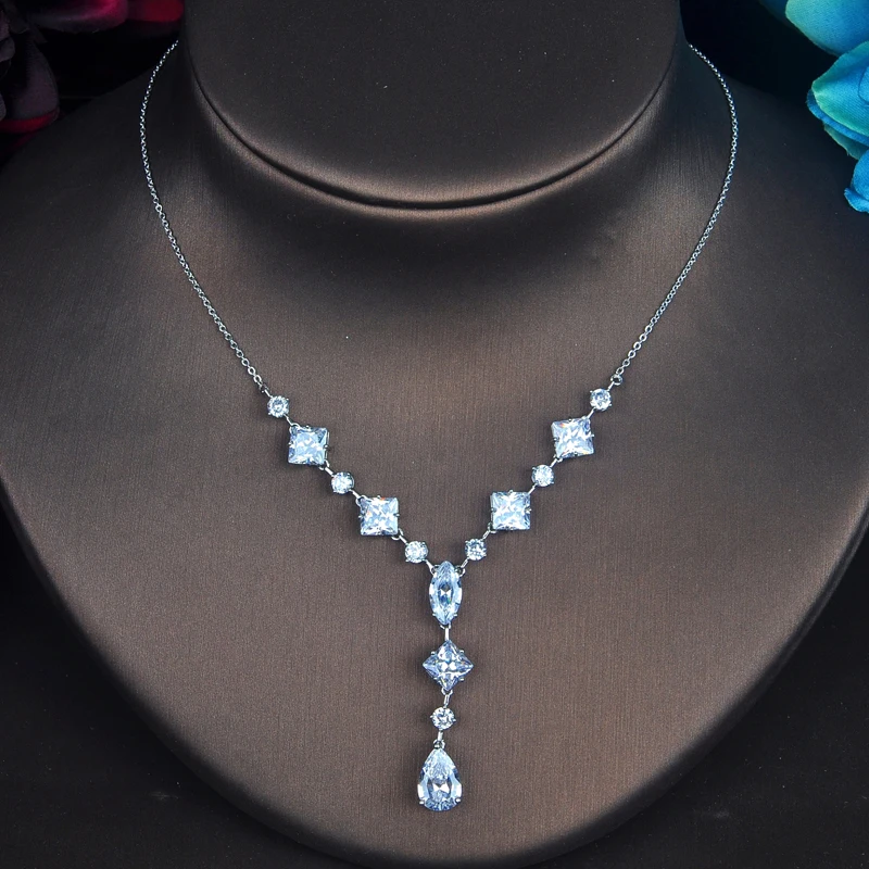HIBRIDE Brilliant AAA Cubic Zirconia Women Full Jewelry Sets Bridal Dress Accessories Link Chain Necklace Set Gifts N-331
HIBRIDE Brilliant AAA Cubic Zirconia Women Full Jewelry Sets Bridal Dress Accessories Link Chain Necklace Set Gifts N-331