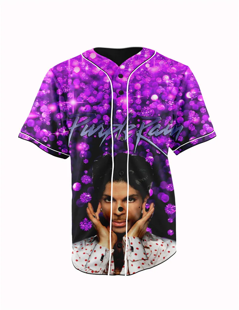 Real US American Size prince purple rain high quality 3D Sublimation Print Button up Jersey plus size 3xl 4xl 5xl 6xl
Real US American Size prince purple rain high quality 3D Sublimation Print Button up Jersey plus size 3xl 4xl 5xl 6xl