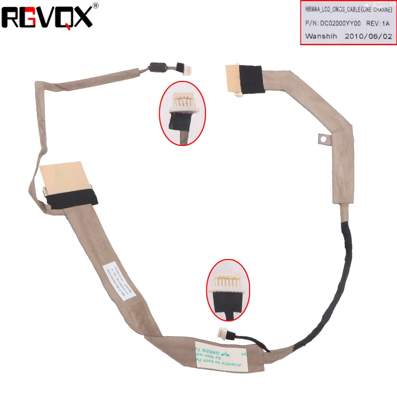 NEW Laptop LCD Cable For Toshiba L455 L455D L450 L450D Original PN:DC02000YY00 Repair Notebook LED LVDS CABLE
NEW Laptop LCD Cable For Toshiba L455 L455D L450 L450D Original PN:DC02000YY00 Repair Notebook LED LVDS CABLE