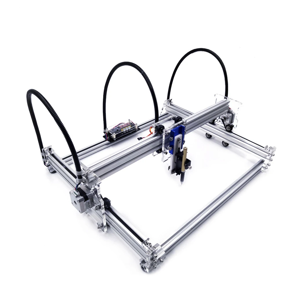 DIY Laser Handwriting Machine 30*38CM Drawing Machine Lettering Robot Kit With 500MW/2500MW/5500MW/15W Laser
DIY Laser Handwriting Machine 30*38CM Drawing Machine Lettering Robot Kit With 500MW/2500MW/5500MW/15W Laser