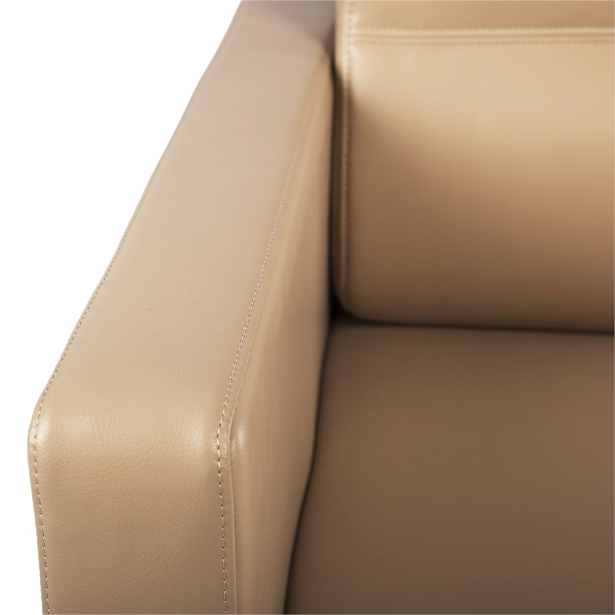 Modern PU Leather Chair Home Arm Chair Sofa Seat Furniture w/Cushion Beige/Black
Modern PU Leather Chair Home Arm Chair Sofa Seat Furniture w/Cushion Beige/Black