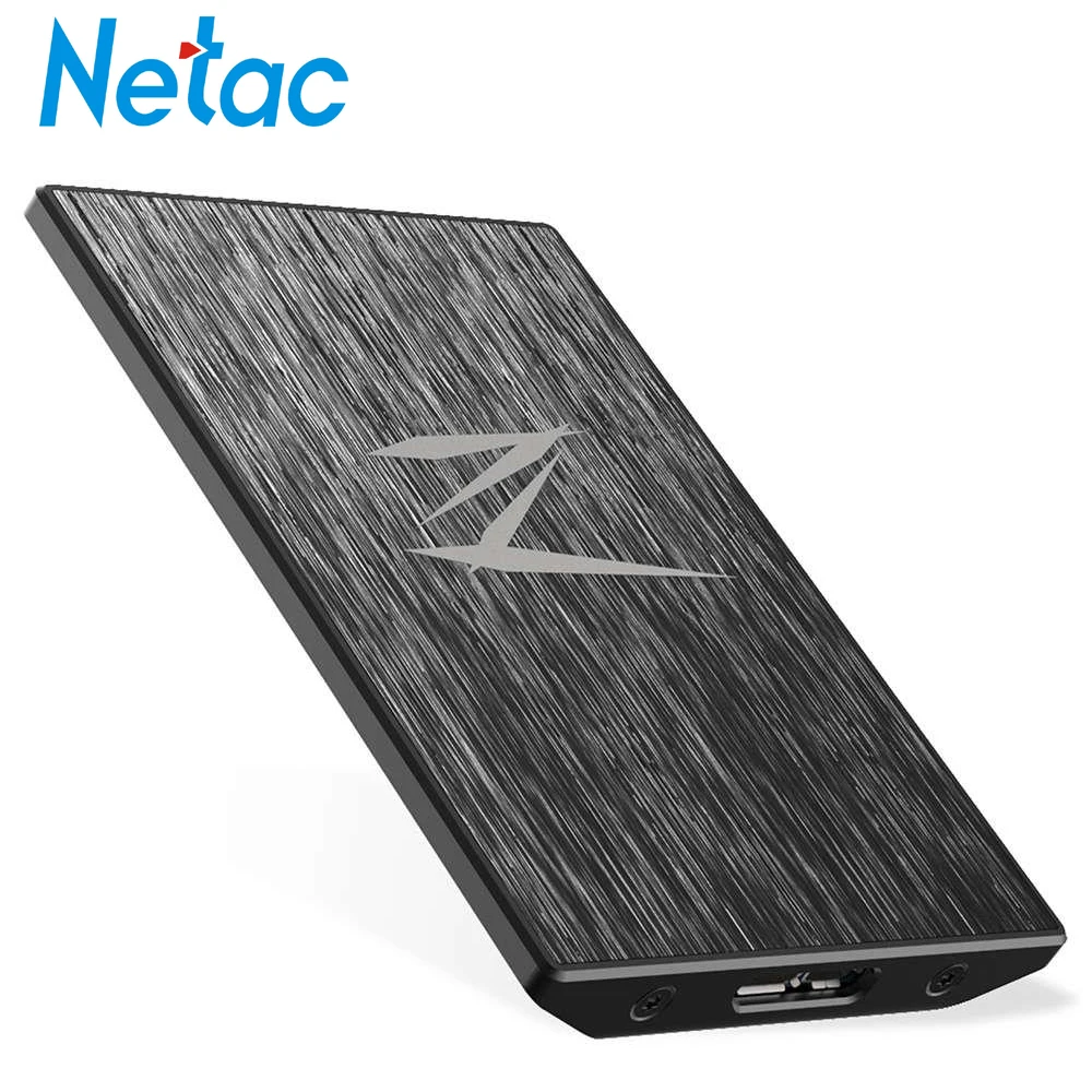 Netac Z1 128 ГБ 512 Супер Скоростной USB 3 0 SSD Внешний жесткий диск HD для компьютера ПК