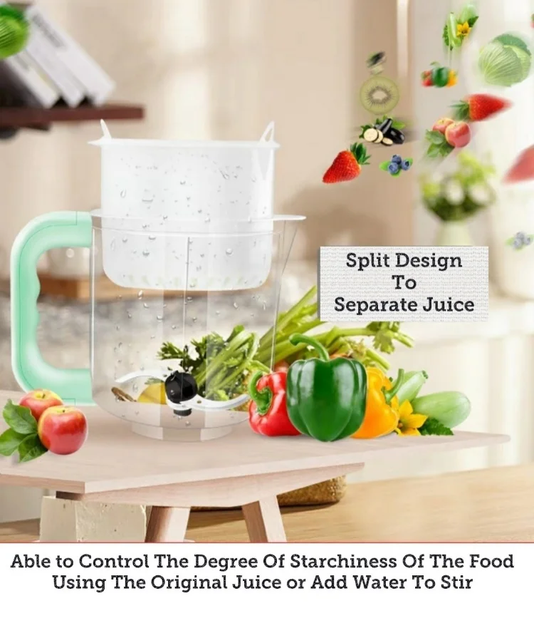 Babycook Food Processor / Steamer / Blender / Grinder / Maker / Cooker / Multifunctional Cooke kitchen tools
Babycook Food Processor / Steamer / Blender / Grinder / Maker / Cooker / Multifunctional Cooke kitchen tools