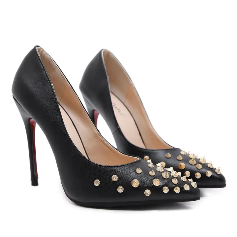 NIUFUNI 2020 Fashion Rivets Pointed Toe High Heels Women Pumps 12cm Stilettos Party Shoes Woman Black Pumps
NIUFUNI 2020 Fashion Rivets Pointed Toe High Heels Women Pumps 12cm Stilettos Party Shoes Woman Black Pumps