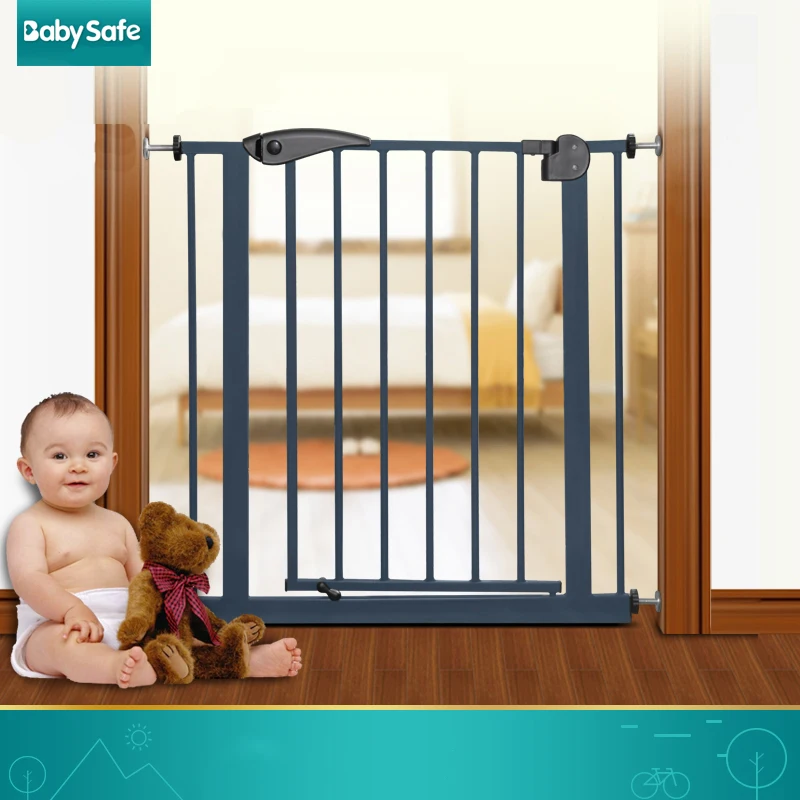 Babysafe металлические железные ворота безопасности ребенка pet изоляционный забор 75