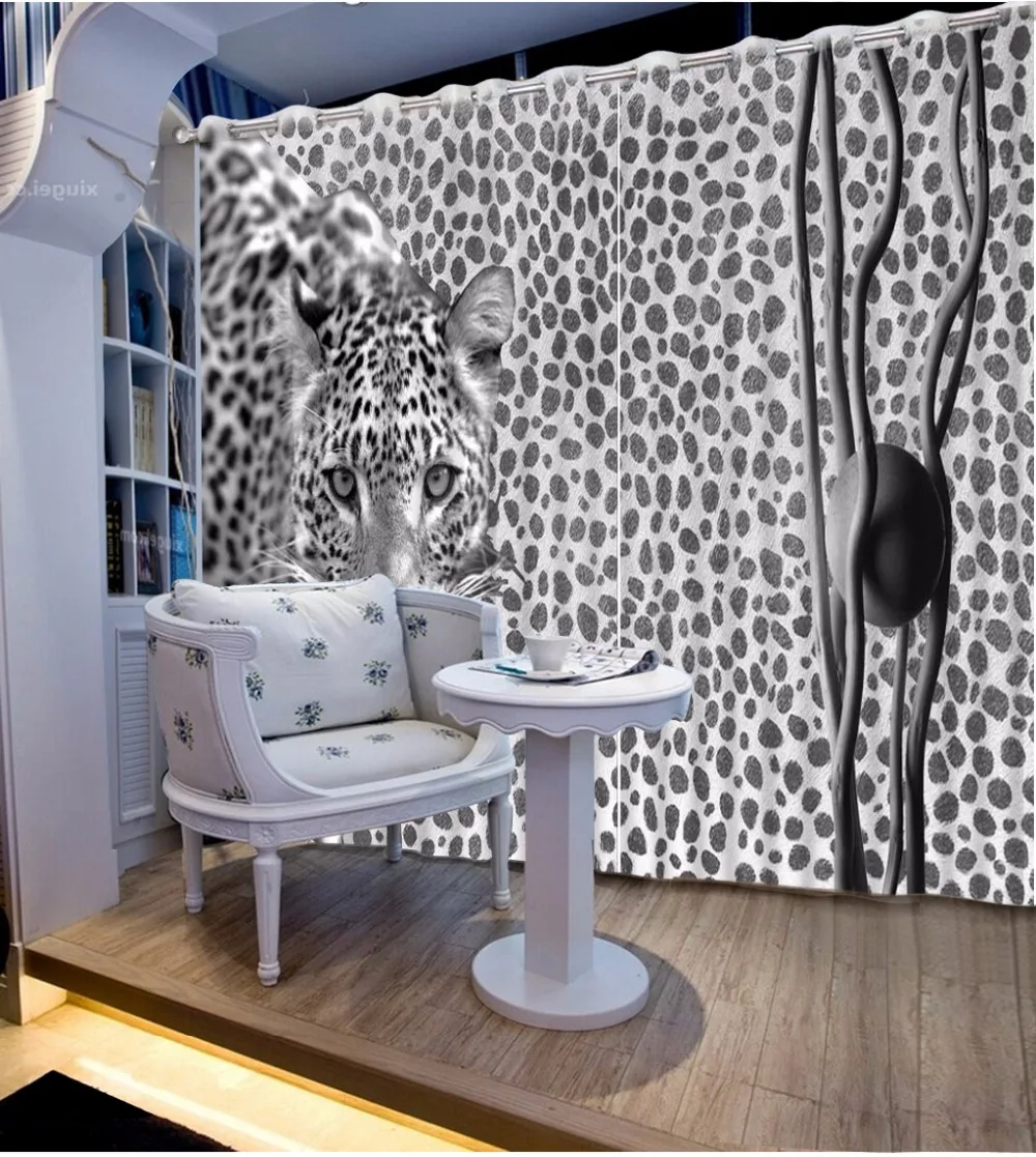 Home Decor Luxury Living Room Bedroom Curtains leopard Pattern Curtains For Children Room Kitchen Room Window Drapes
Home Decor Luxury Living Room Bedroom Curtains leopard Pattern Curtains For Children Room Kitchen Room Window Drapes