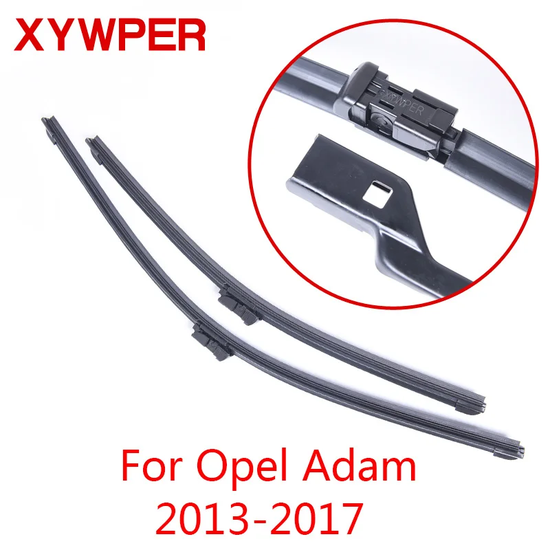 Стеклоочистители XYWPER для Adam 2013, 2014, 2015, 2016, 2017, автомобильные аксессуары, мягкие резиновые стеклоочистители
Стеклоочистители XYWPER для Adam 2013, 2014, 2015, 2016, 2017, автомобильные аксессуары, мягкие резиновые стеклоочистители