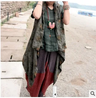 New product release in the summer of 2018, the original design 100% cotton linen loose big yards of women vest
New product release in the summer of 2018, the original design 100% cotton linen loose big yards of women vest