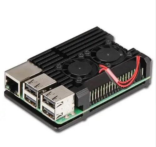 Корпус Raspberry pi 2B/3B/3B + общий корпус из алюминиевого сплава для отвода тепла Raspberry pi
Корпус Raspberry pi 2B/3B/3B + общий корпус из алюминиевого сплава для отвода тепла Raspberry pi