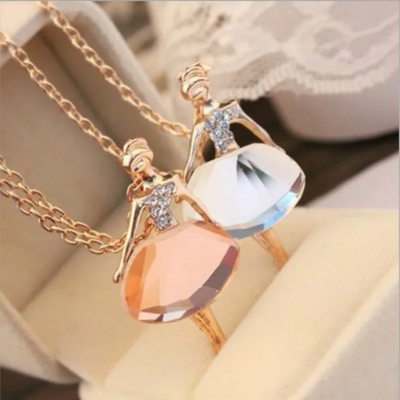 1pcs New Women's Fashion Chic Girls Ballet Girl Crystal Pendant Necklace Bib Necklace Lovely Necklace Jewelry Wholesale
1pcs New Women's Fashion Chic Girls Ballet Girl Crystal Pendant Necklace Bib Necklace Lovely Necklace Jewelry Wholesale