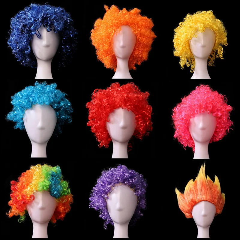 Clown Wigs for Cartoon Roles Diy Accessory Cosplay Wear Props Hair Explosive Style Wig
Clown Wigs for Cartoon Roles Diy Accessory Cosplay Wear Props Hair Explosive Style Wig