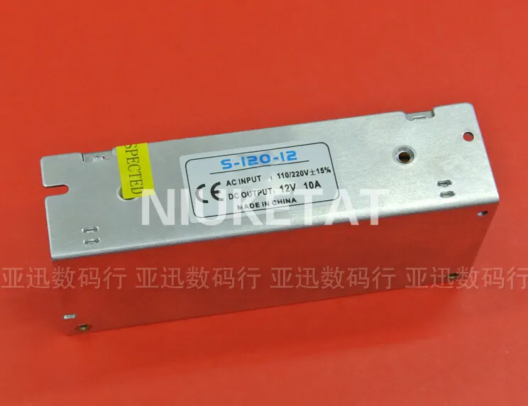 DC12V 10A 120W lighting Transformers 110V -220VAC to DC 12V10A Switch Power Supply Adapter Converter For RGB LED Strip Driver
DC12V 10A 120W lighting Transformers 110V -220VAC to DC 12V10A Switch Power Supply Adapter Converter For RGB LED Strip Driver