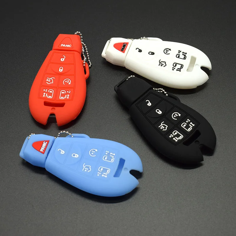 silicone rubber car key cover case For Chrysler Town Country Dodge Grand Caravan Smart Remote car Key protect Shell 10pcs/lot
silicone rubber car key cover case For Chrysler Town Country Dodge Grand Caravan Smart Remote car Key protect Shell 10pcs/lot
