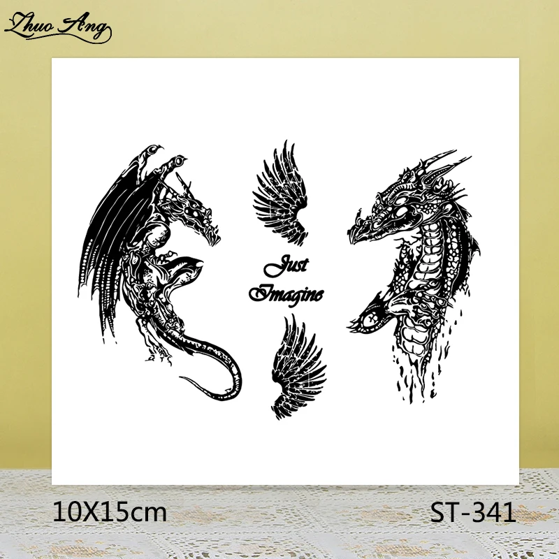 ZhuoAng Just Imagine / Fabled Dragon Clear Stamps For DIY Scrapbooking/Card Making/Album Decorative Silicon Stamp Crafts
ZhuoAng Just Imagine / Fabled Dragon Clear Stamps For DIY Scrapbooking/Card Making/Album Decorative Silicon Stamp Crafts