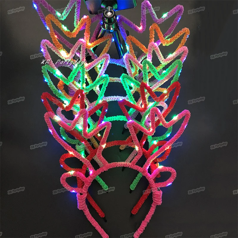 Flashing LED Deer Headwear Hair Hoop Party Props Hairband , glowing elk headband with lights home decor birthday
Flashing LED Deer Headwear Hair Hoop Party Props Hairband , glowing elk headband with lights home decor birthday
