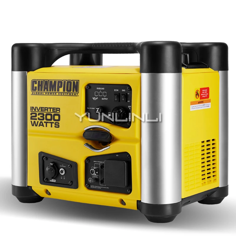Бензиновый генератор 2KW220V бытовой и уличный Маленький цифровой инвертор
