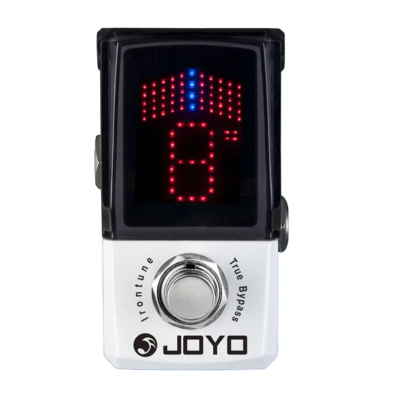 JOYO JF 326 Irontune Хроматическая электрическая гитара бас эффекты педаль тюнер Высокая