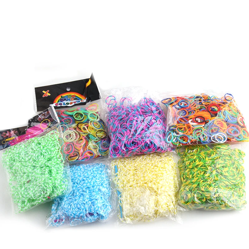 8 bag mix Loom Bands 600 bands/pack Rubber loom bands kit for kids DIY bracelets mix rubber bands set
8 bag mix Loom Bands 600 bands/pack Rubber loom bands kit for kids DIY bracelets mix rubber bands set