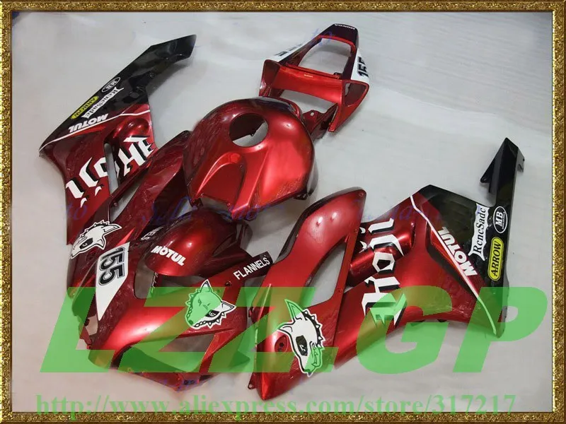 LZZ.GP Injection RED Fairings for HONDA CBR1000RR 04 05 CBR1000 RR 2004 2005 CBR 1000RR 04 05 motorcycle fairing kits #5RA11V
LZZ.GP Injection RED Fairings for HONDA CBR1000RR 04 05 CBR1000 RR 2004 2005 CBR 1000RR 04 05 motorcycle fairing kits #5RA11V