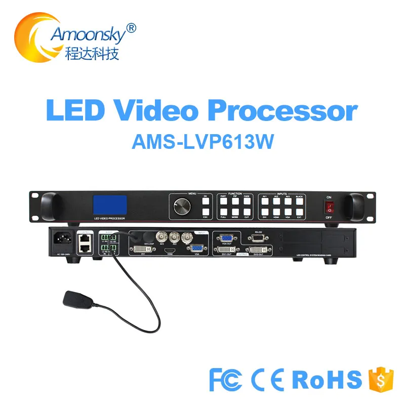 Светодиодный матричный дисплей WIFI Аудио процессор LVP613W поддержка colorlight S2