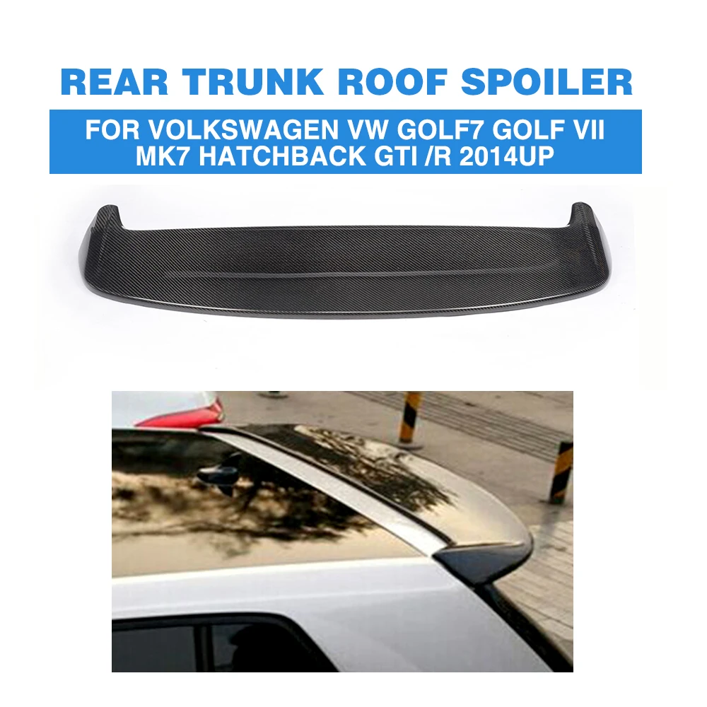 Carbon Fiber Rear Roof Spoiler Window Wing for Volkswagen VW GOLF 7 VII MK7 GTI R 2014 - 2019 Trunk Spoiler
Carbon Fiber Rear Roof Spoiler Window Wing for Volkswagen VW GOLF 7 VII MK7 GTI R 2014 - 2019 Trunk Spoiler