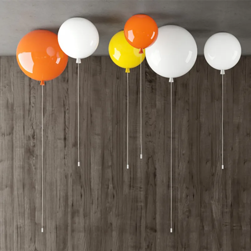 Dia 30cm Multi Color Ballon Ceiling Lights Plastic Lamp For Kids Children Bedside Bedroom Lighting Fixturess Lustres CL112
Dia 30cm Multi Color Ballon Ceiling Lights Plastic Lamp For Kids Children Bedside Bedroom Lighting Fixturess Lustres CL112