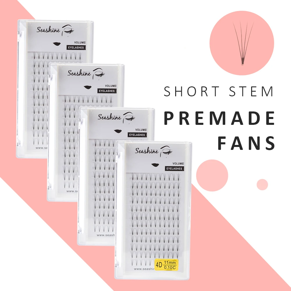 Seashine Short Stem 8-15mm Natural Soft False Eyelash Extension 4D Individual Lashes VOLUME Fake Eyelashes For free shipping
Seashine Short Stem 8-15mm Natural Soft False Eyelash Extension 4D Individual Lashes VOLUME Fake Eyelashes For free shipping
