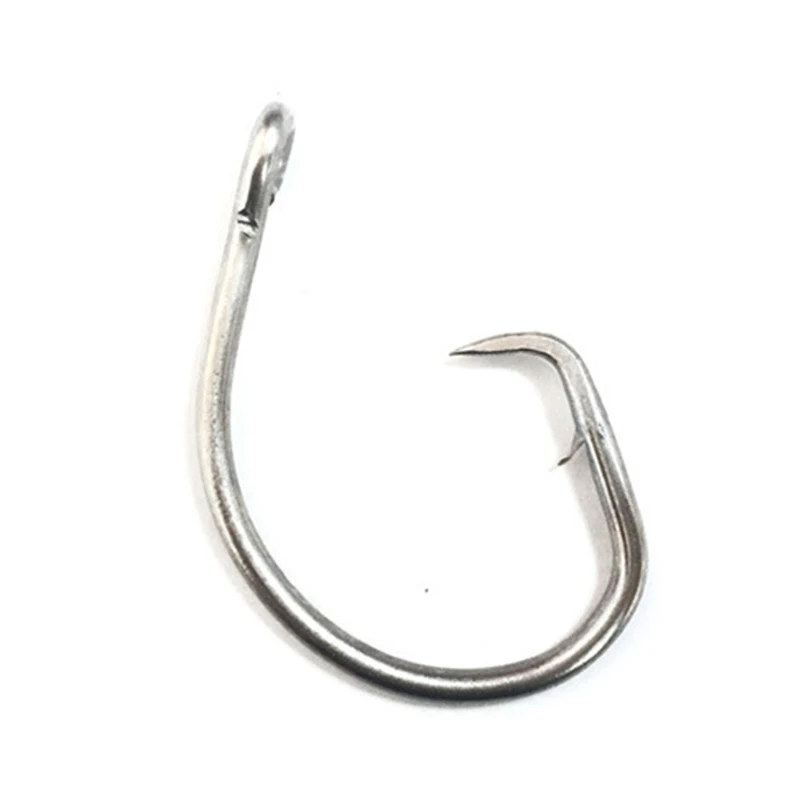 8/0-20/0# Perfect In Line Wide Gap Circle Hook Saltwater Fishing Hooks Heavy Wire Circle Hooks for Big Game Tuna, Catfish
8/0-20/0# Perfect In Line Wide Gap Circle Hook Saltwater Fishing Hooks Heavy Wire Circle Hooks for Big Game Tuna, Catfish