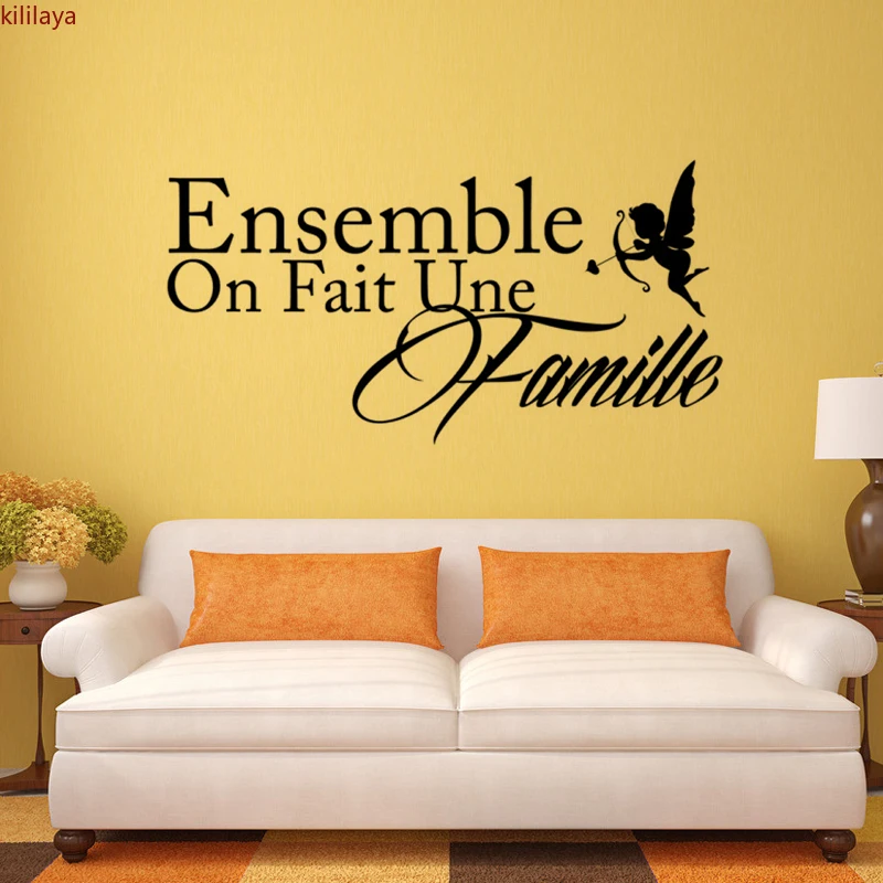 Kililaya Stickers French Citation Welcome To Our Family Vinyl Wall Decal Removable Art Wallpaper Living Room Home Decor
Kililaya Stickers French Citation Welcome To Our Family Vinyl Wall Decal Removable Art Wallpaper Living Room Home Decor