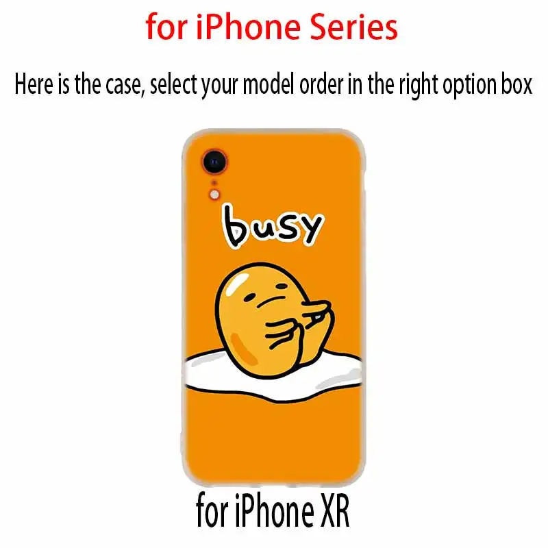 Cutes Silicone Soft Cover For iPhone 11 12 Pro X XS Max XR 6 6S 7 8 Plus 5 Mini SE 2020 pretty love gudetama lazy Funny
Cutes Silicone Soft Cover For iPhone 11 12 Pro X XS Max XR 6 6S 7 8 Plus 5 Mini SE 2020 pretty love gudetama lazy Funny