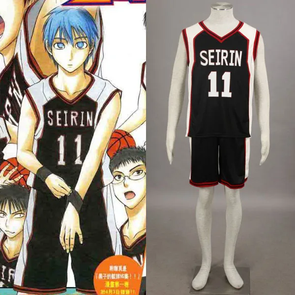 Kuroko no Basuke Anime Kuroko Tetsuya 2nd Version Boys' Basketball Uniform Cosplay Costume Men Sportswear For Halloween
Kuroko no Basuke Anime Kuroko Tetsuya 2nd Version Boys' Basketball Uniform Cosplay Costume Men Sportswear For Halloween