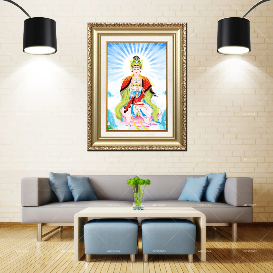 Artcozy Золотая рамка абстрактный Гуаньинь Bodhisattva водонепроницаемый холст живопись
Artcozy Золотая рамка абстрактный Гуаньинь Bodhisattva водонепроницаемый холст живопись