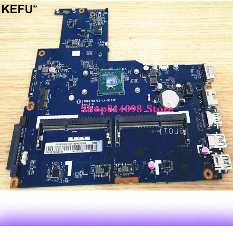 Материнская плата ZIWB0/B1/E0 LA-B102P для ноутбука Lenovo B50-30 (для процессора intel), 100% протестирована
Материнская плата ZIWB0/B1/E0 LA-B102P для ноутбука Lenovo B50-30 (для процессора intel), 100% протестирована