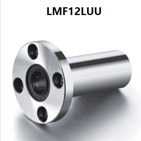 100pcs/lot LMF12LUU 12mm 12*21*57mm long type round Flange linear ball motion bearings bushing
100pcs/lot LMF12LUU 12mm 12*21*57mm long type round Flange linear ball motion bearings bushing