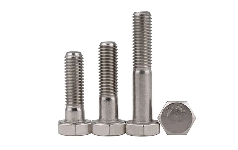 8pcs DIN931 M6 M8 M10 M12 M16 M20 304 Stainless Steel Partial Half Thread External Hex Hexagon Head Screw External hex screws
8pcs DIN931 M6 M8 M10 M12 M16 M20 304 Stainless Steel Partial Half Thread External Hex Hexagon Head Screw External hex screws
