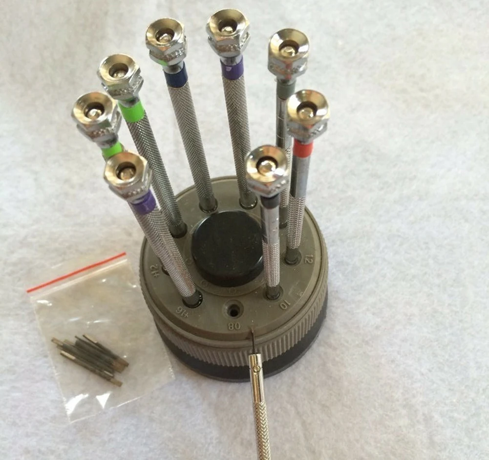 New Repair Watches Tools Clocks Watches Screwdriver Set Small Screwdriver Watch Opener Tool 9 in 1 Set
New Repair Watches Tools Clocks Watches Screwdriver Set Small Screwdriver Watch Opener Tool 9 in 1 Set