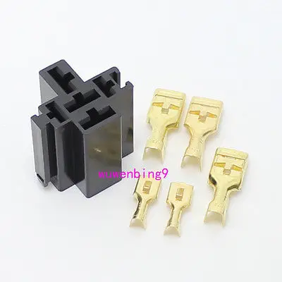10 комплектов-80A 5Pin Авто релейная розетка Держатель автомобильного реле медный терминал
10 комплектов-80A 5Pin Авто релейная розетка Держатель автомобильного реле медный терминал