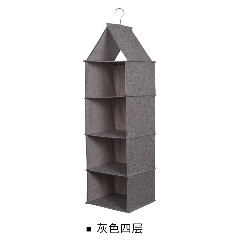 Four Floors New Linen Wardrobe Storage Hanging Bag Clothes Fabric Multilayer Drawer Box Organizer
Four Floors New Linen Wardrobe Storage Hanging Bag Clothes Fabric Multilayer Drawer Box Organizer