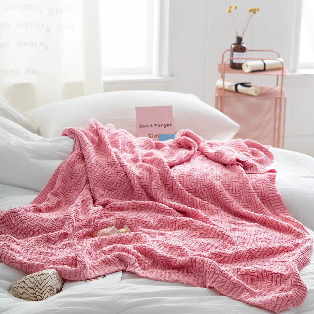 Boutique 120X180cm Small Yarn Knitted Blanket Photography Props Knitting Throw Air Conditioning Blankets for Adult
Boutique 120X180cm Small Yarn Knitted Blanket Photography Props Knitting Throw Air Conditioning Blankets for Adult